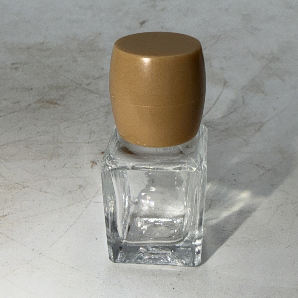 Vintage Miniature English Leather After Shave Cologne Glass Bottle Empty